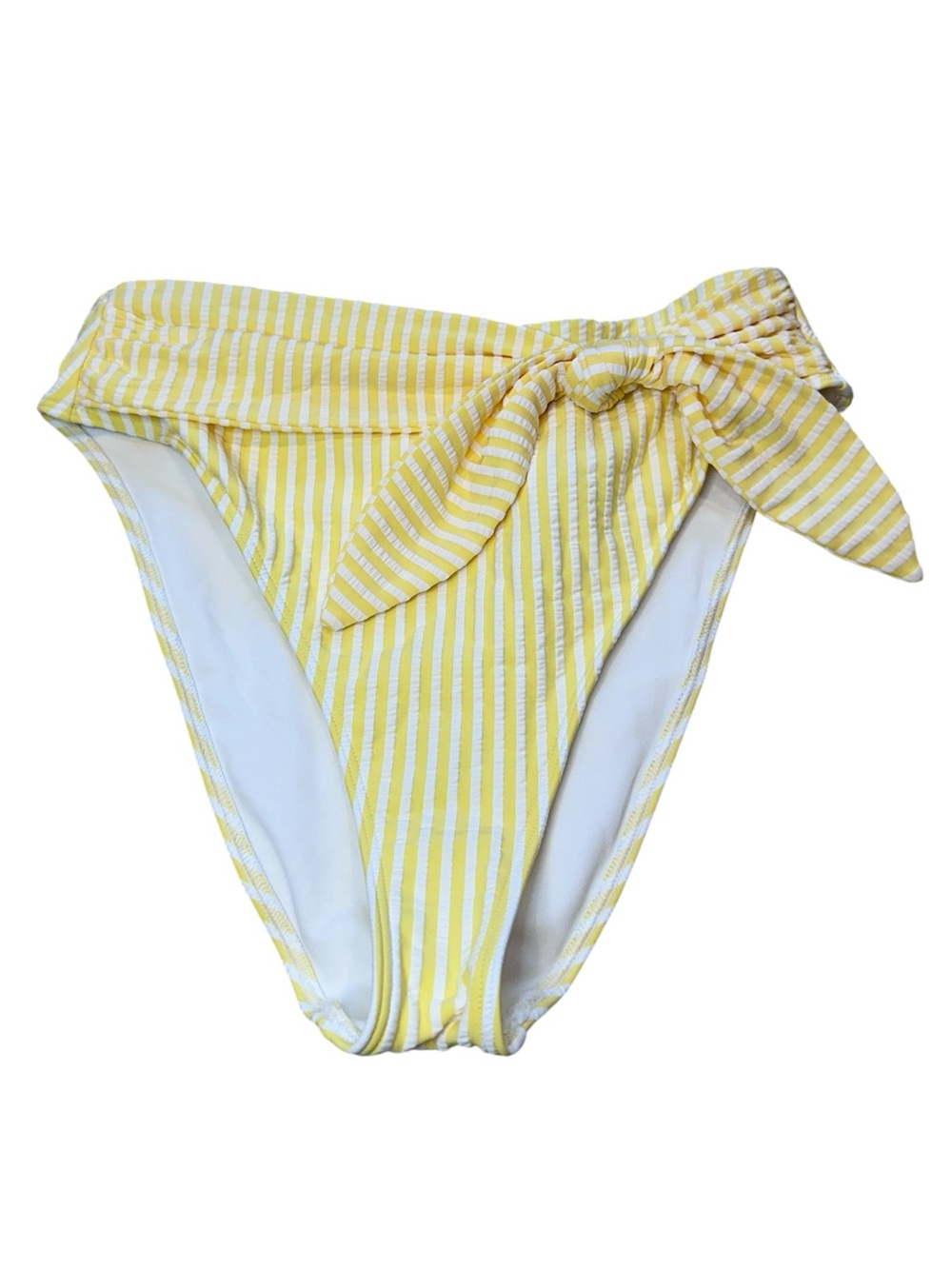 Abercrombie & Fitch Swim Bikini Bottom Size Medium NEW Butter Yellow